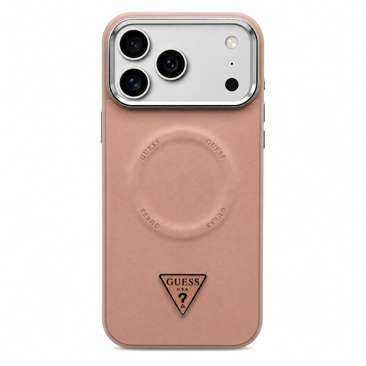 Funda Rosa GUESS MagSafe iPhone 17 Pro Max