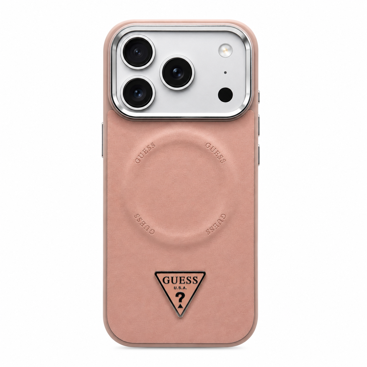 Funda Rosa GUESS MagSafe iPhone 17 Pro
