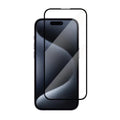 Mica Cristal Templado 9D Bordes Negros para iPhone 17 Pro
