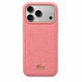 Funda Rosa Lacoste MagSafe iPhone 17 Pro Max