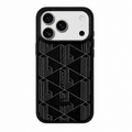 Funda Negro Monograma Lacoste MagSafe iPhone 17 Pro